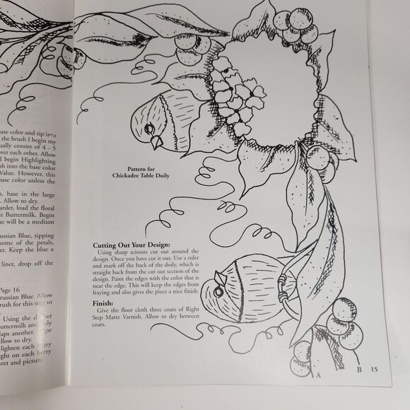 Tole Painting For the Love of Birds Book Purdy's Studio 11 Patterns Holiday - Picture 5 of 8